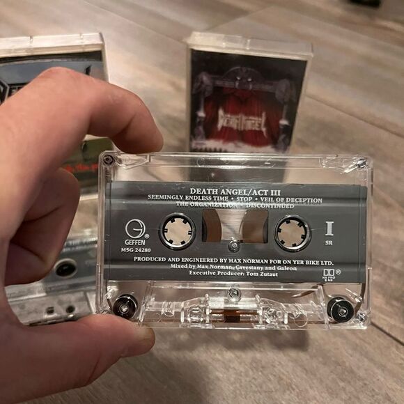 Lot of 2 DEATH ANGEL Act III and Frolic Through the Park Cassette Tape - Picture 3 of 3